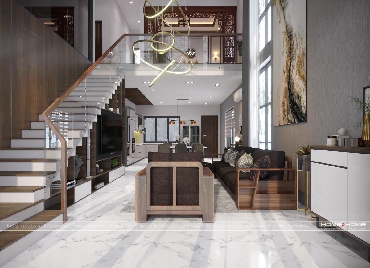 Dự án thiết kế nội thất nhà phố Thường Tín